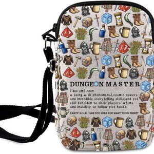 Compact & Trendy D Master Crossbody Bag with Adjustable Straps - Gift & Go